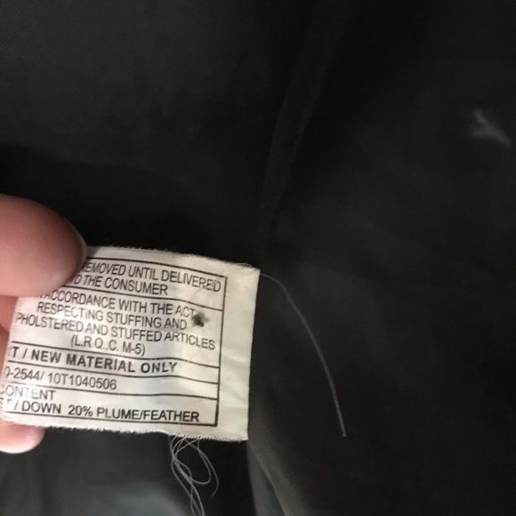 SOIA & KYO down puffer coat brown houndstooth XS - Picture 8 of 15